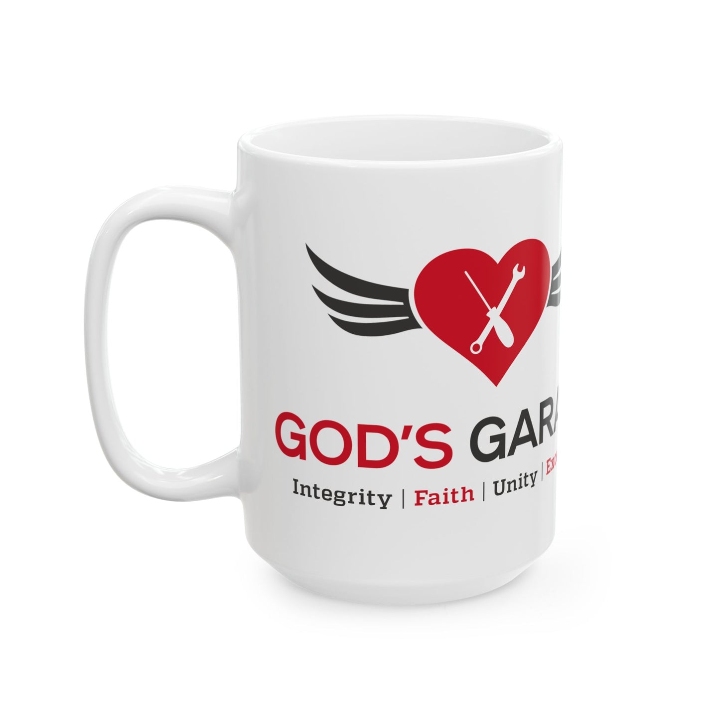Ceramic Mug | Start Your Day with Faith & Purpose