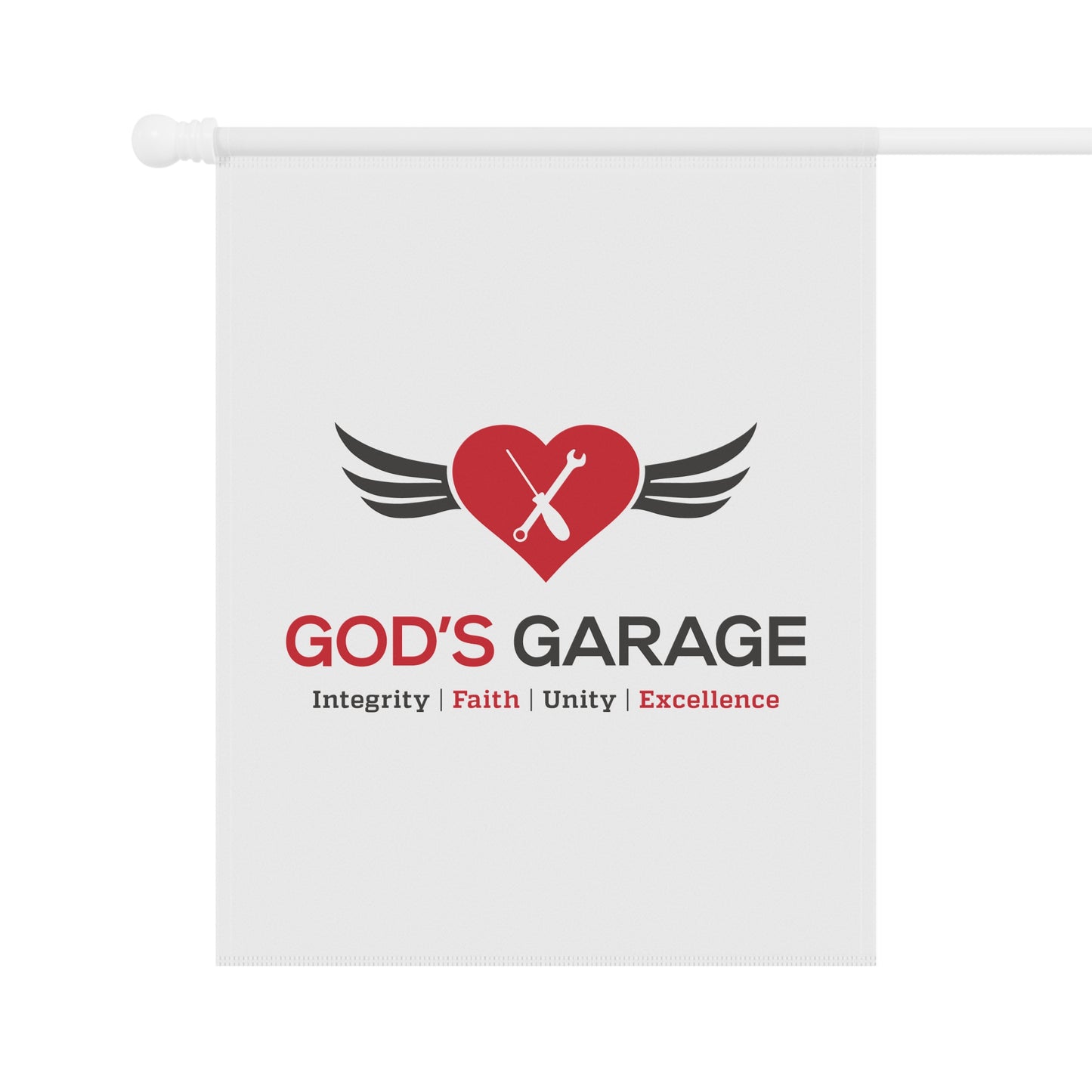 Garden & House Banner | Display Faith & Purpose Boldly