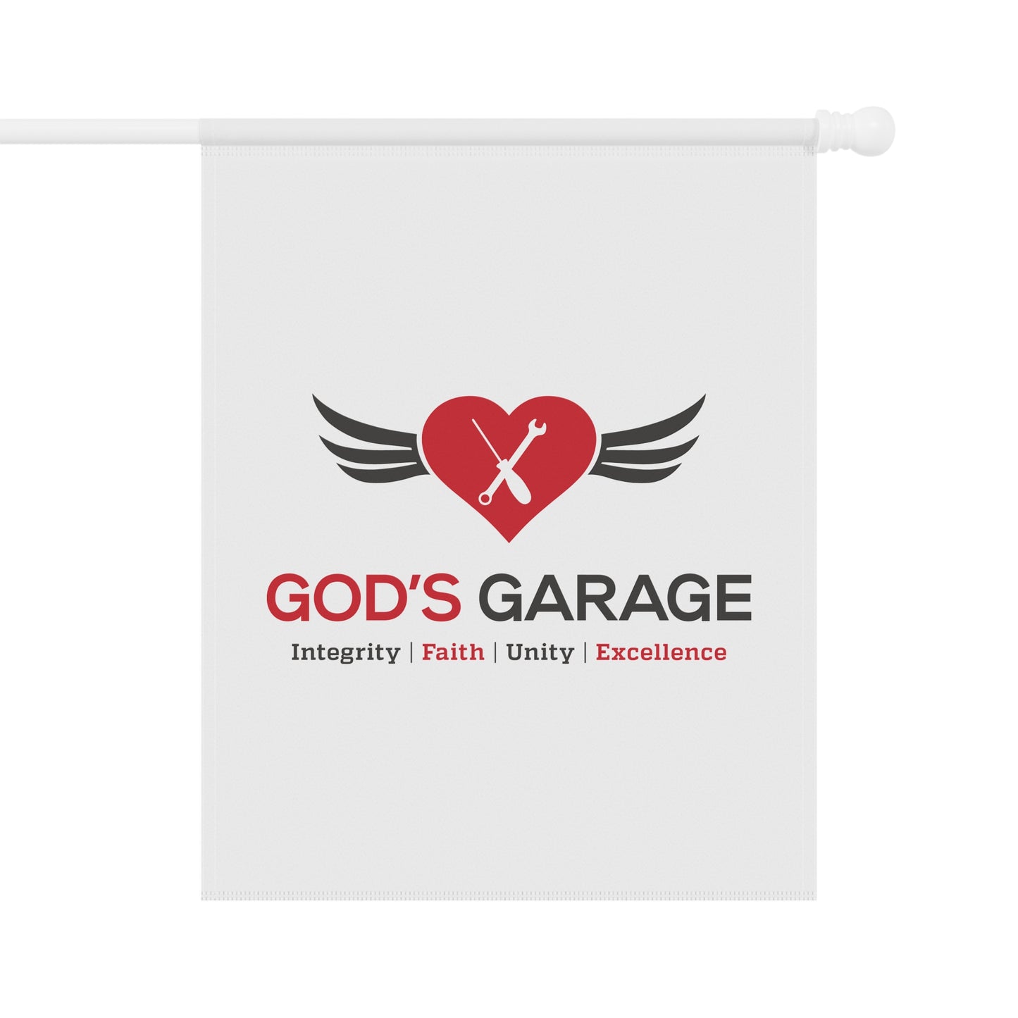 Garden & House Banner | Display Faith & Purpose Boldly
