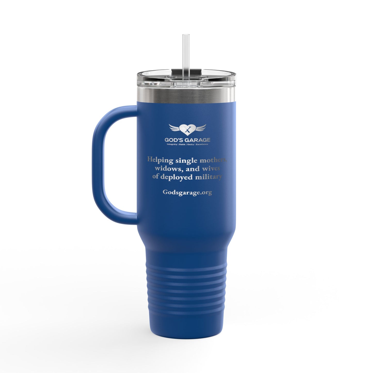 40oz Insulated Travel Mug with Handle