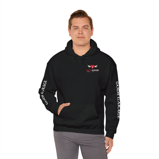 God’s Garage Faith & Service Hoodie – Galatians 6:9