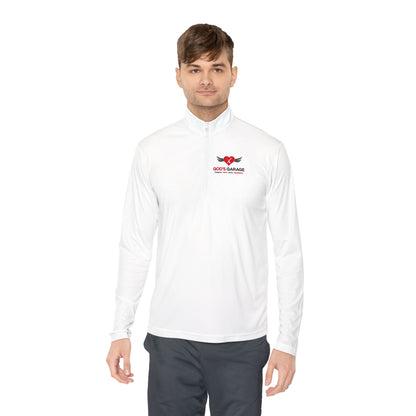 God’s Garage Performance Pullover – Galatians 6:9 | Lightweight & Moisture-Wicking