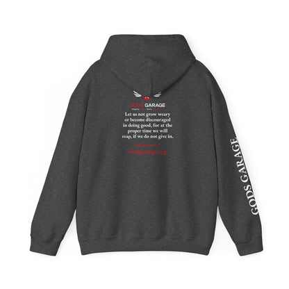 Faith & Service Hoodie | Galatians 6:9