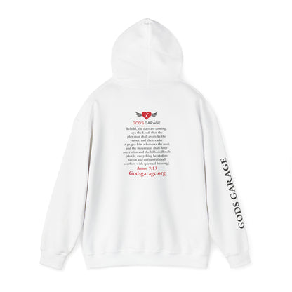 Faith & Service Hoodie | Amos 9:13