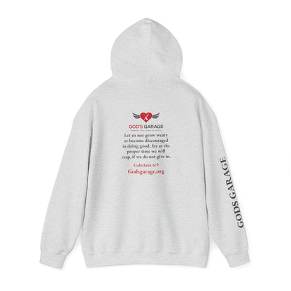 Faith & Service Hoodie | Galatians 6:9