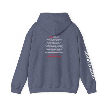 Faith & Service Hoodie | Amos 9:13