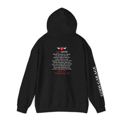 Faith & Service Hoodie | Amos 9:13