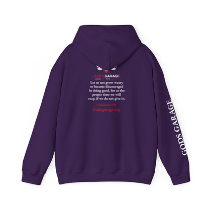 Faith & Service Hoodie | Galatians 6:9