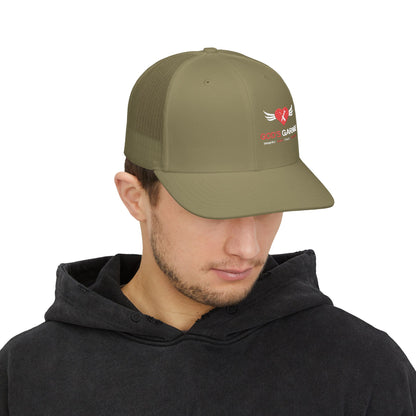 God's Garage Embroidered Trucker Cap – Faith-Based Auto Mechanic Hat