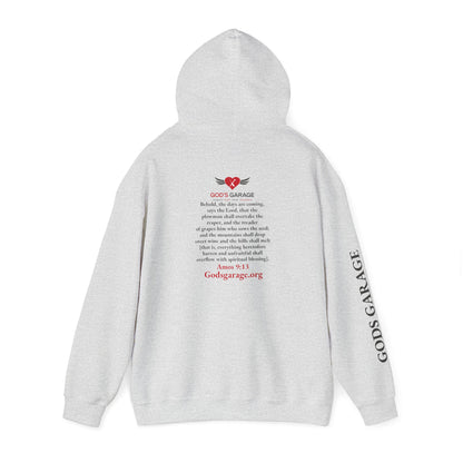 Faith & Service Hoodie | Amos 9:13