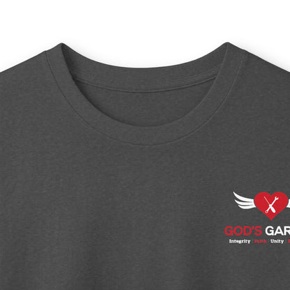 Long Sleeve Tee — God’s Garage Support Shirt (Helping Single Mothers, Widows & Wives of Deployed Military)
