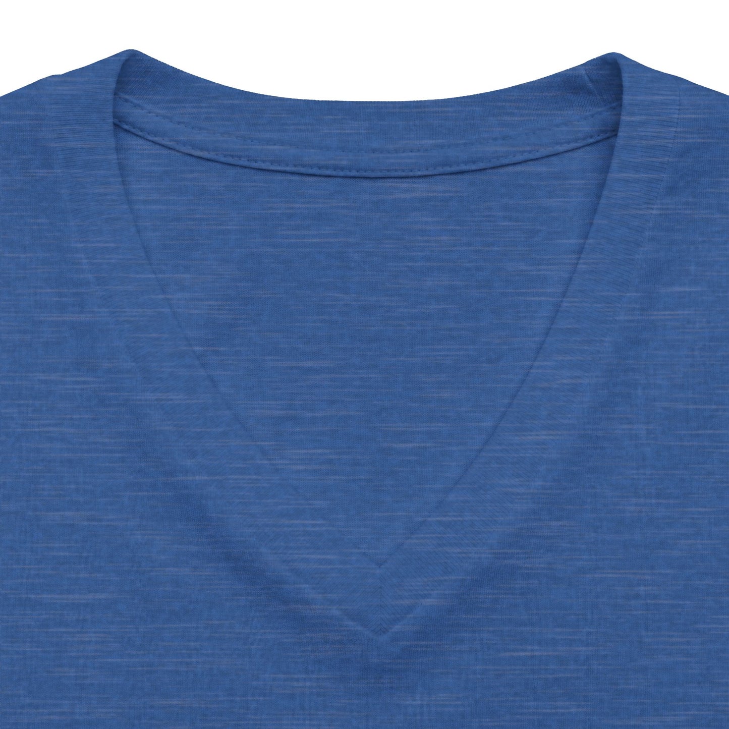 Women's V‑Neck Tee — 'God's Daughter' Heart & Wings Faith Shirt