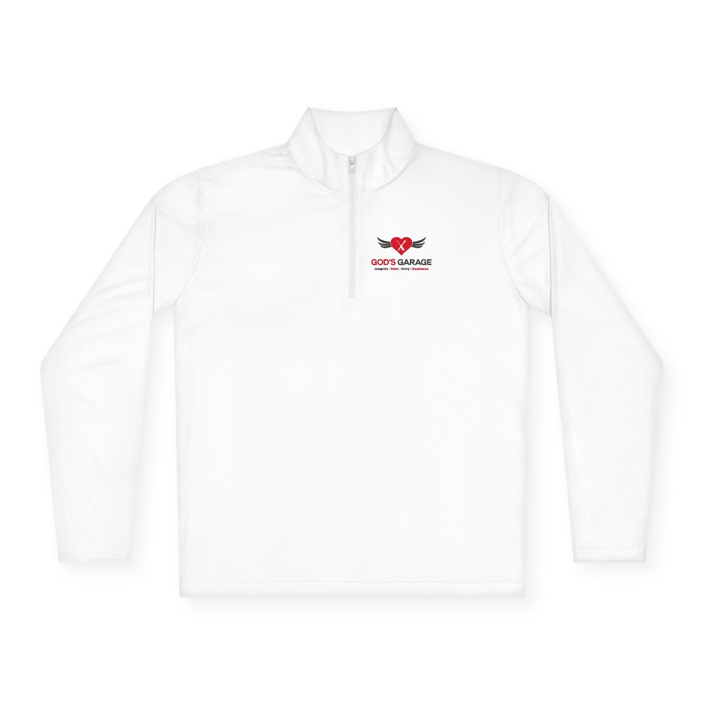 God’s Garage Performance Pullover – Galatians 6:9 | Lightweight & Moisture-Wicking