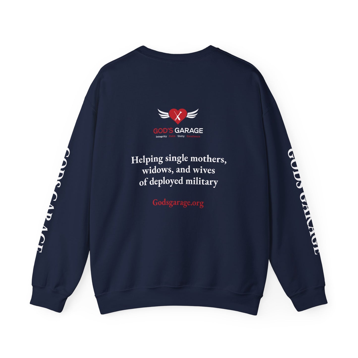 God's Garage Charity Crewneck Sweatshirt