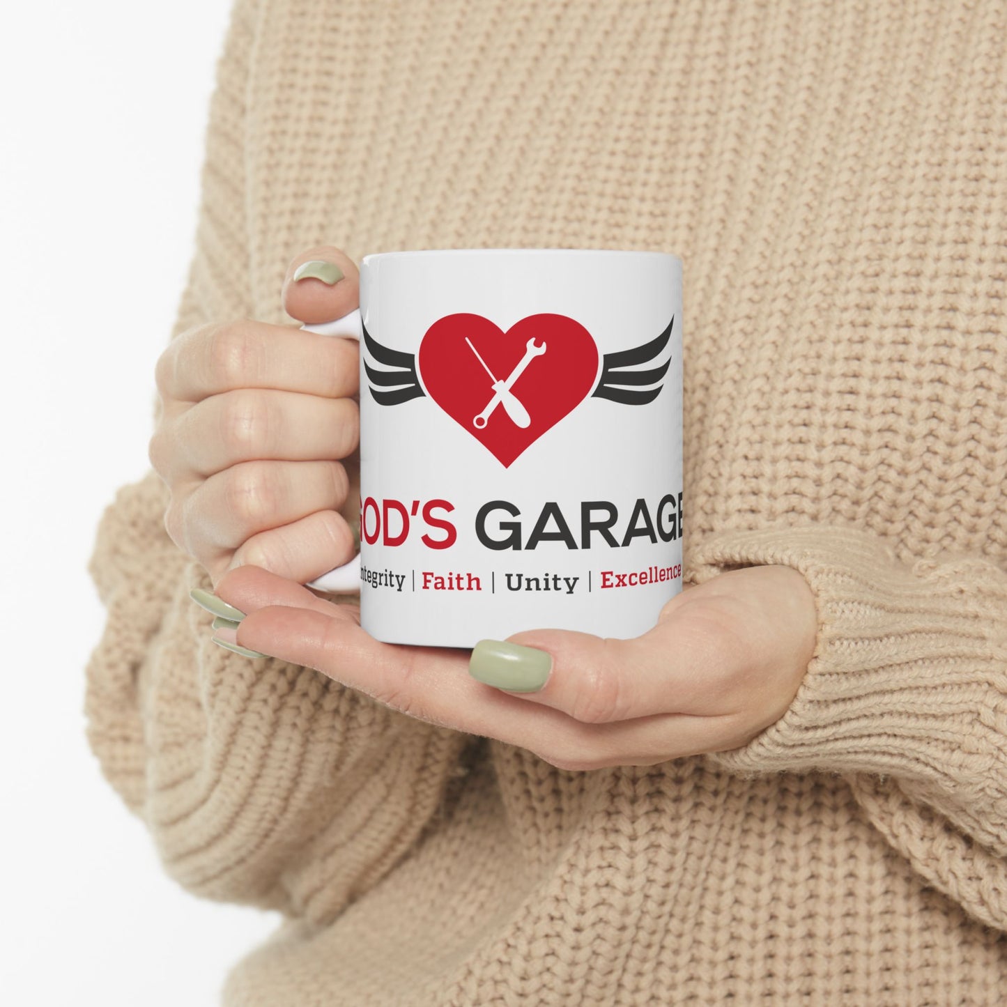 Ceramic Mug | Start Your Day with Faith & Purpose