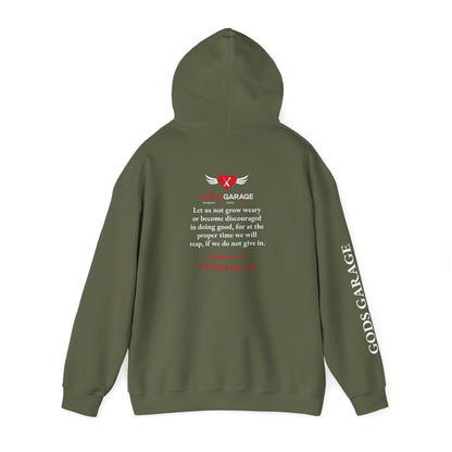 Faith & Service Hoodie | Galatians 6:9