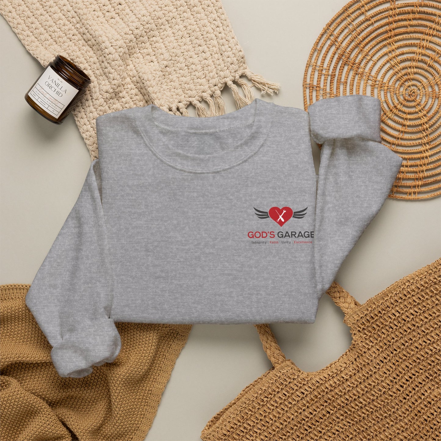 God's Garage Charity Crewneck Sweatshirt