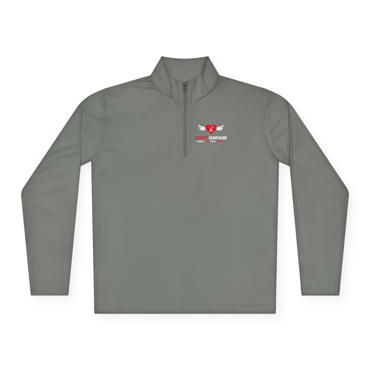 God’s Garage Performance Pullover – Galatians 6:9 | Lightweight & Moisture-Wicking