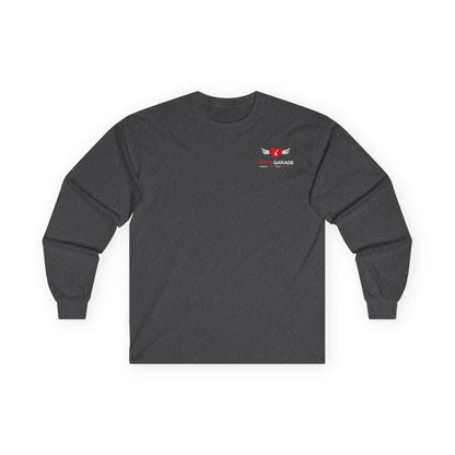 Long Sleeve Tee — God’s Garage Support Shirt (Helping Single Mothers, Widows & Wives of Deployed Military)