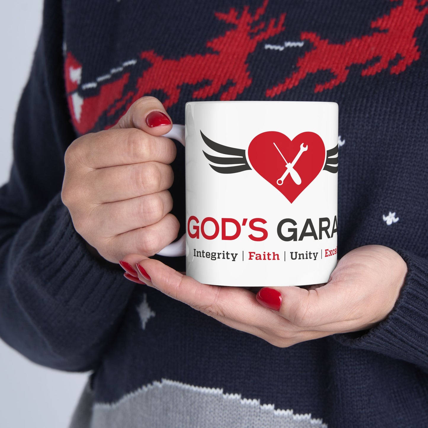 Ceramic Mug | Start Your Day with Faith & Purpose