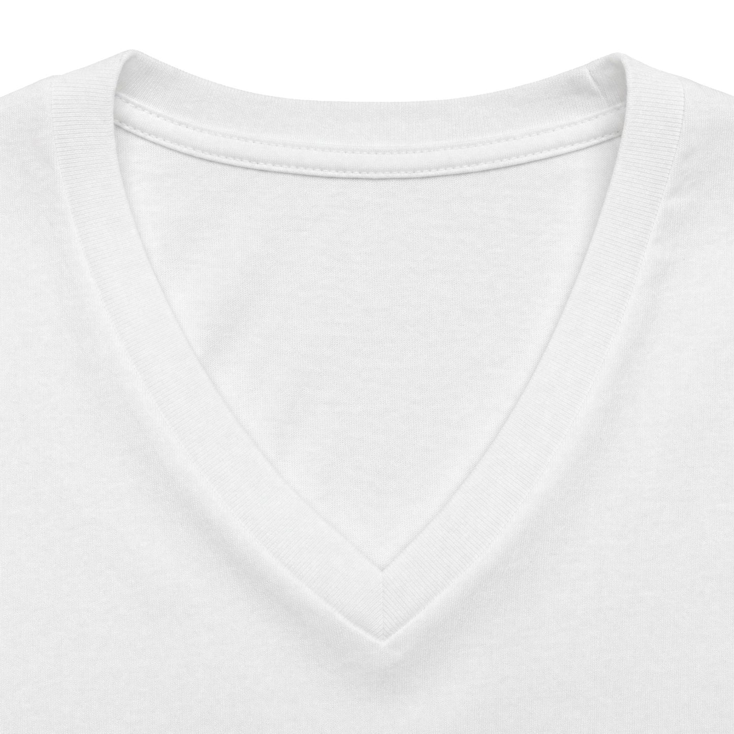Women's V‑Neck Tee — 'God's Daughter' Heart & Wings Faith Shirt