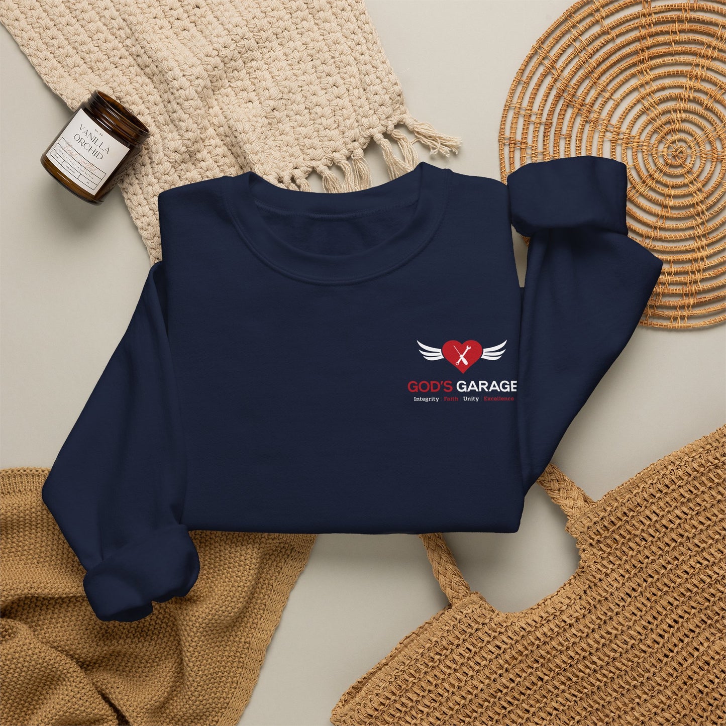 God's Garage Charity Crewneck Sweatshirt