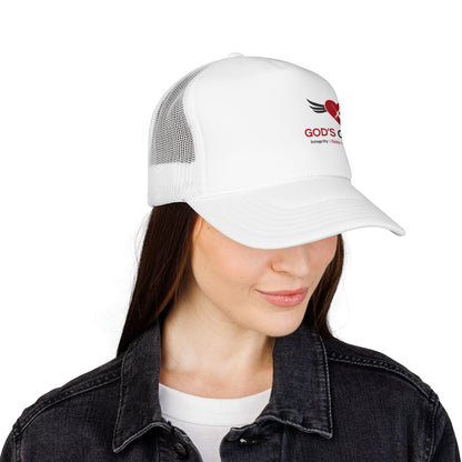 God's Garage Foam Trucker Hat