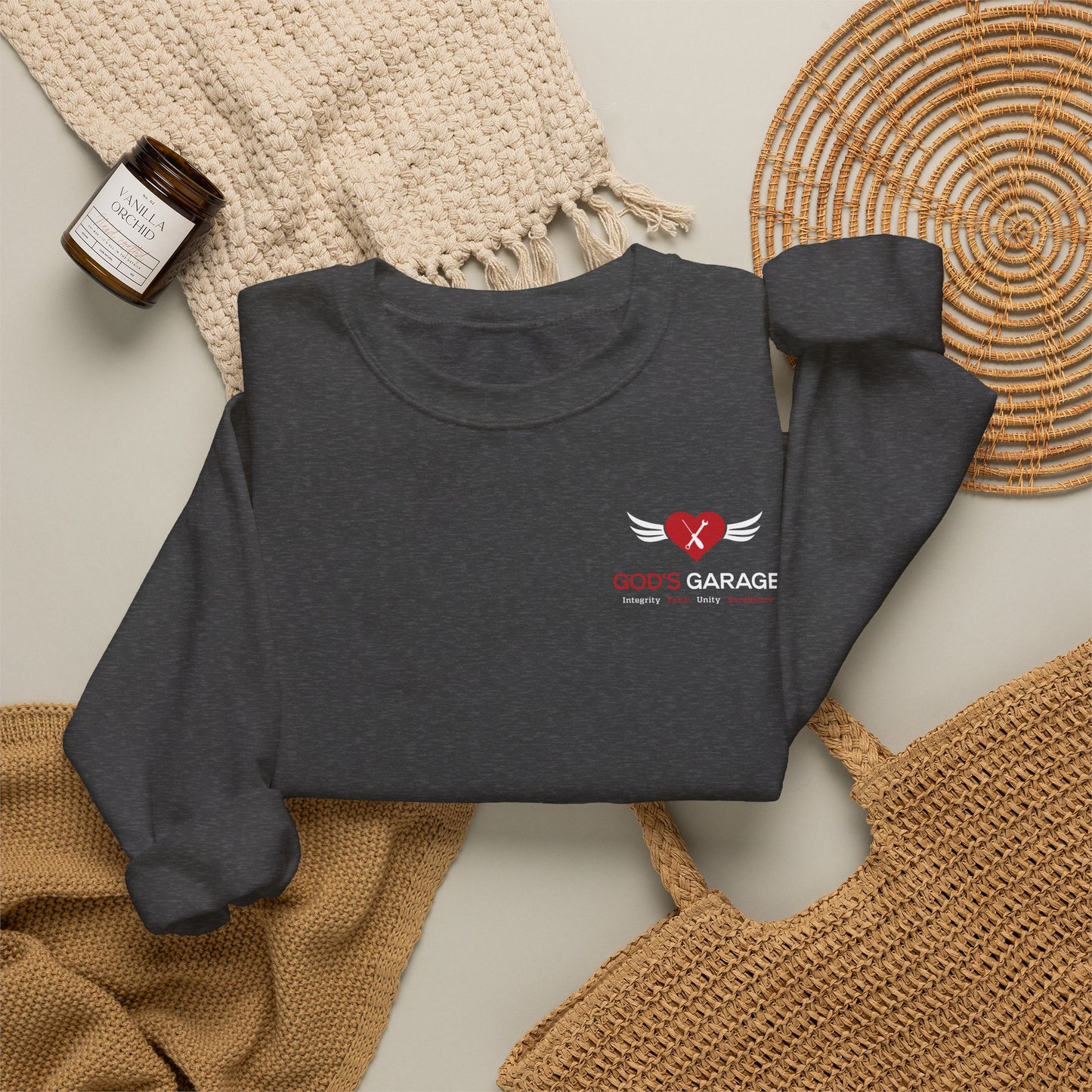 God's Garage Charity Crewneck Sweatshirt