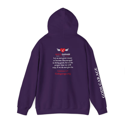 Faith & Service Hoodie | Galatians 6:9