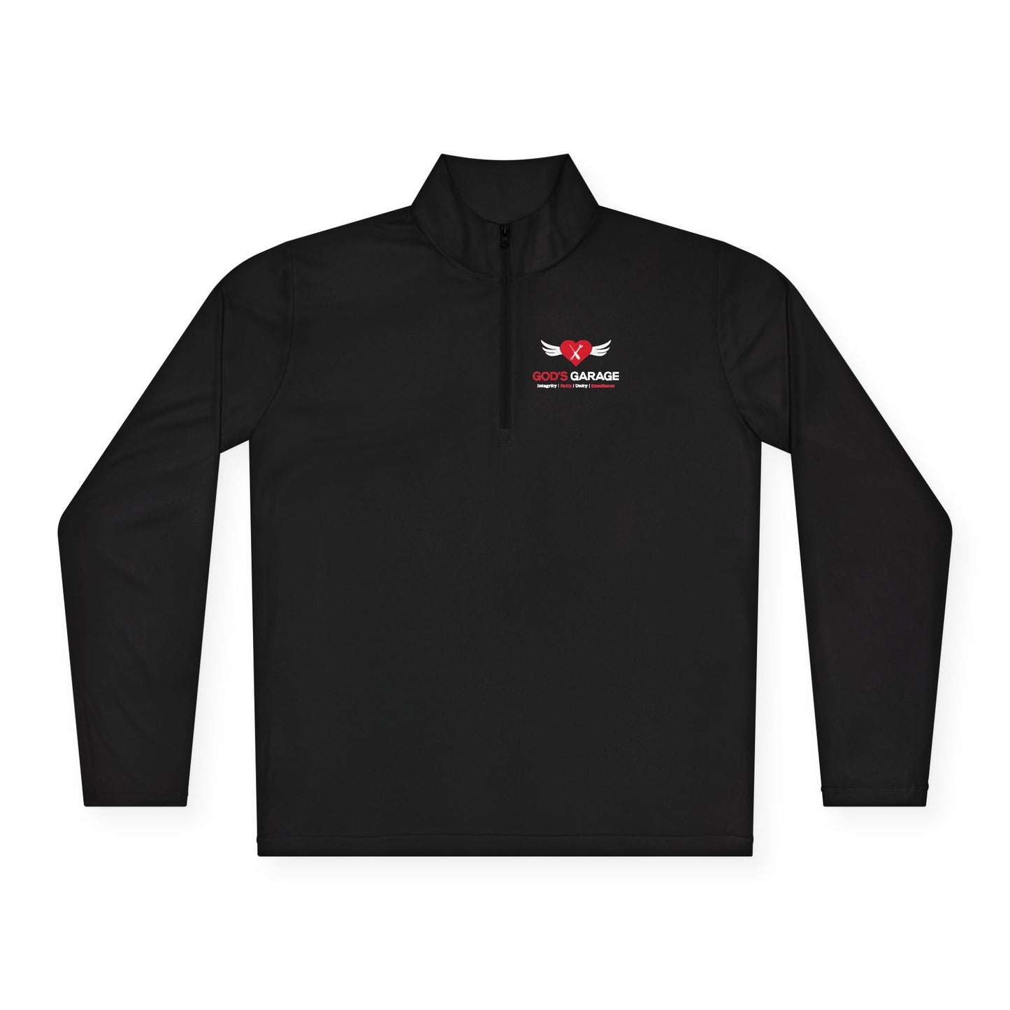 God’s Garage Performance Pullover – Galatians 6:9 | Lightweight & Moisture-Wicking