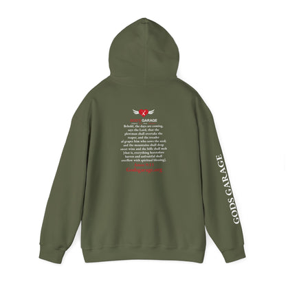 Faith & Service Hoodie | Amos 9:13
