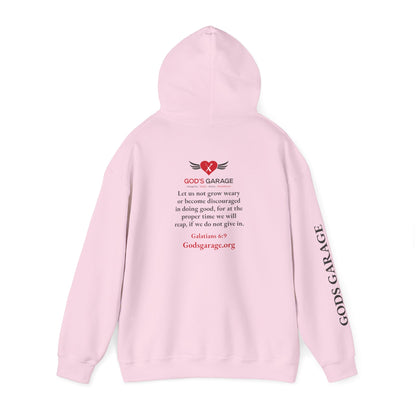 Faith & Service Hoodie | Galatians 6:9