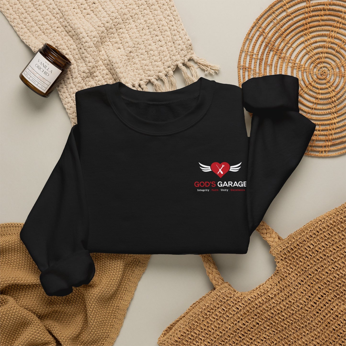 God's Garage Charity Crewneck Sweatshirt
