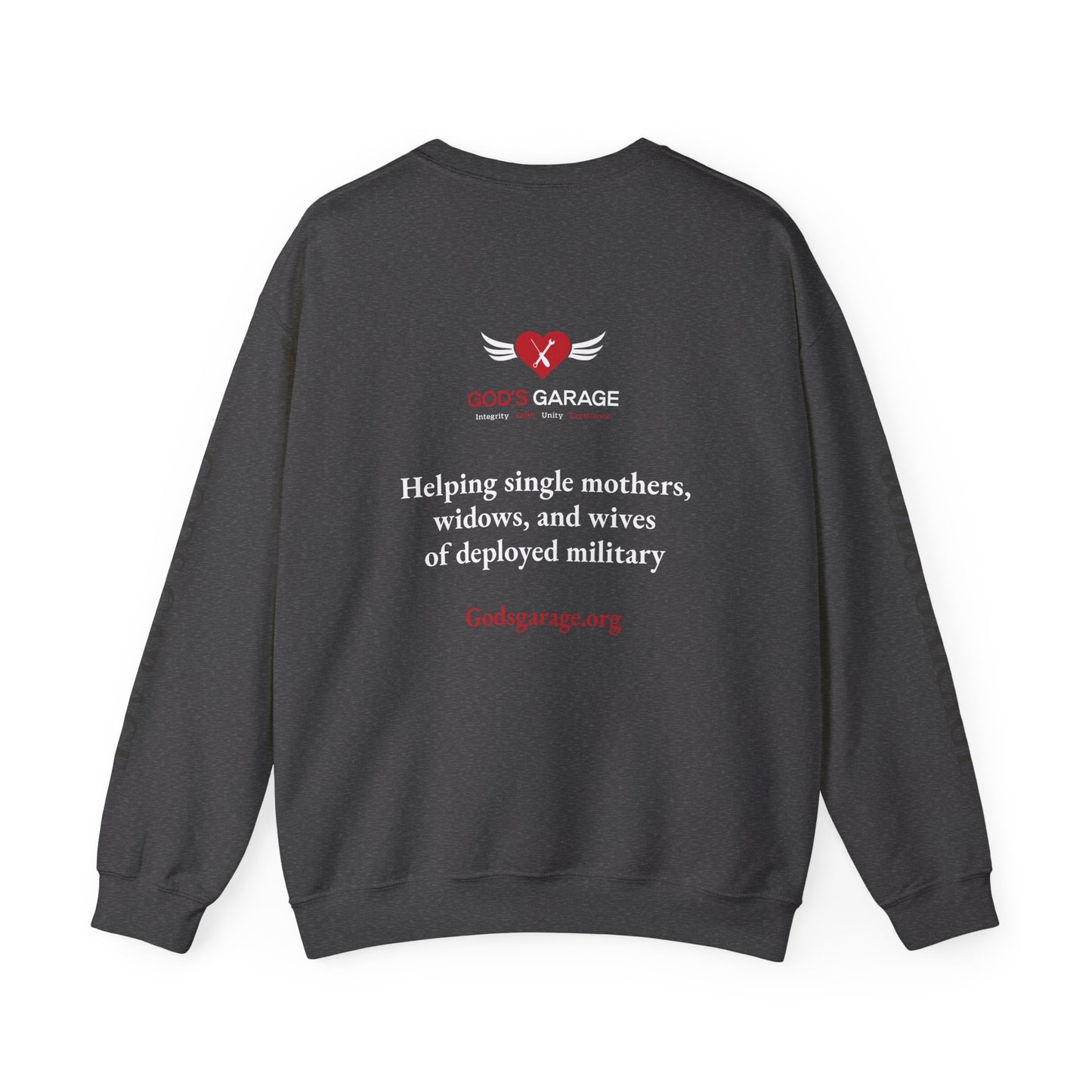 God's Garage Charity Crewneck Sweatshirt