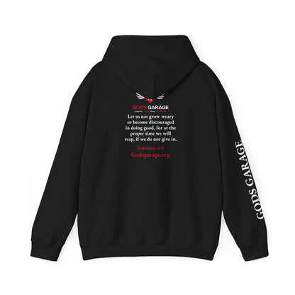 Faith & Service Hoodie | Galatians 6:9