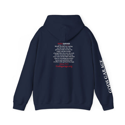 Faith & Service Hoodie | Amos 9:13