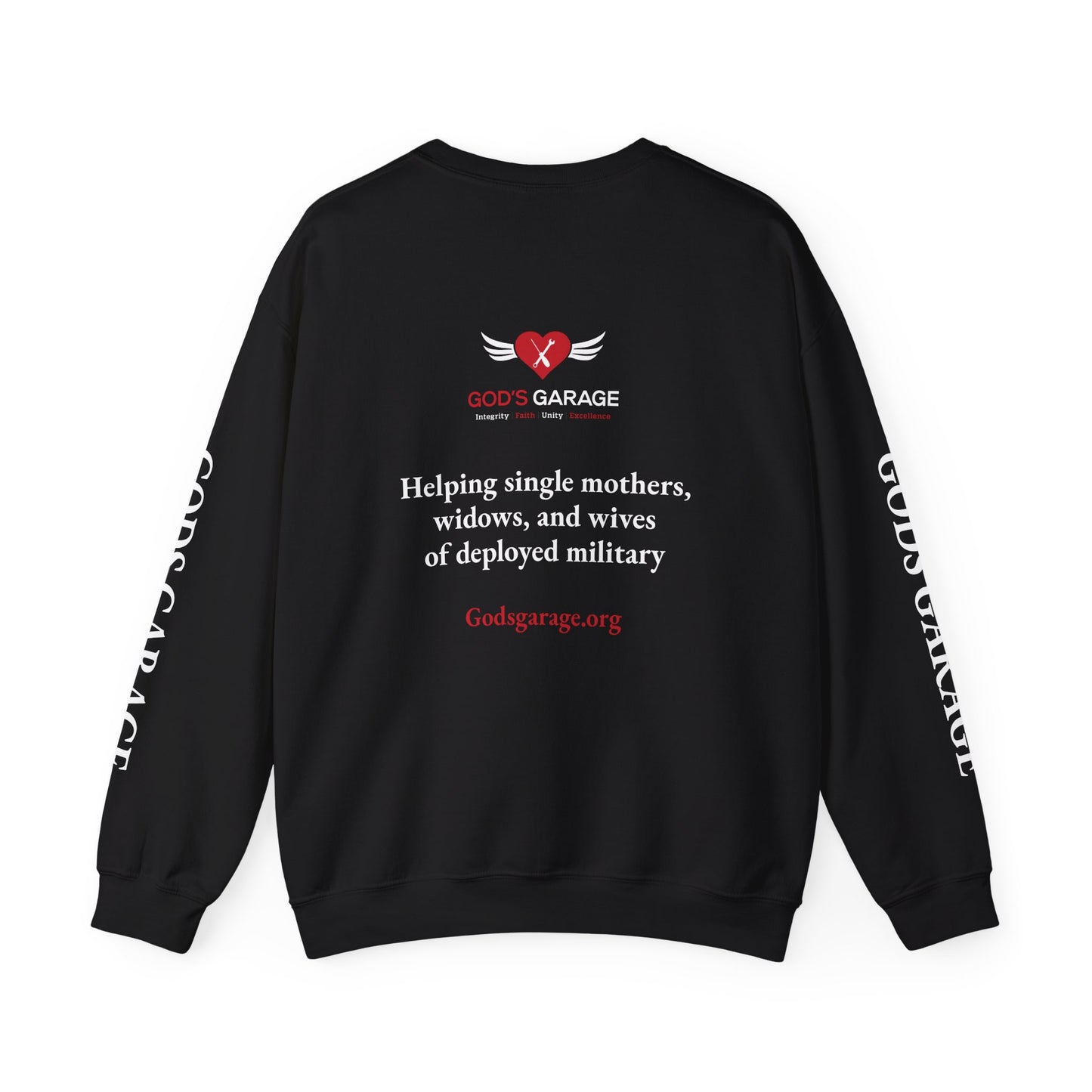 God's Garage Charity Crewneck Sweatshirt
