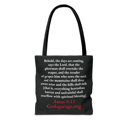 Tote Bag | Carry Faith, Purpose & Overflowing Blessings
