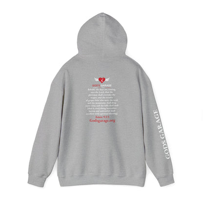 Faith & Service Hoodie | Amos 9:13