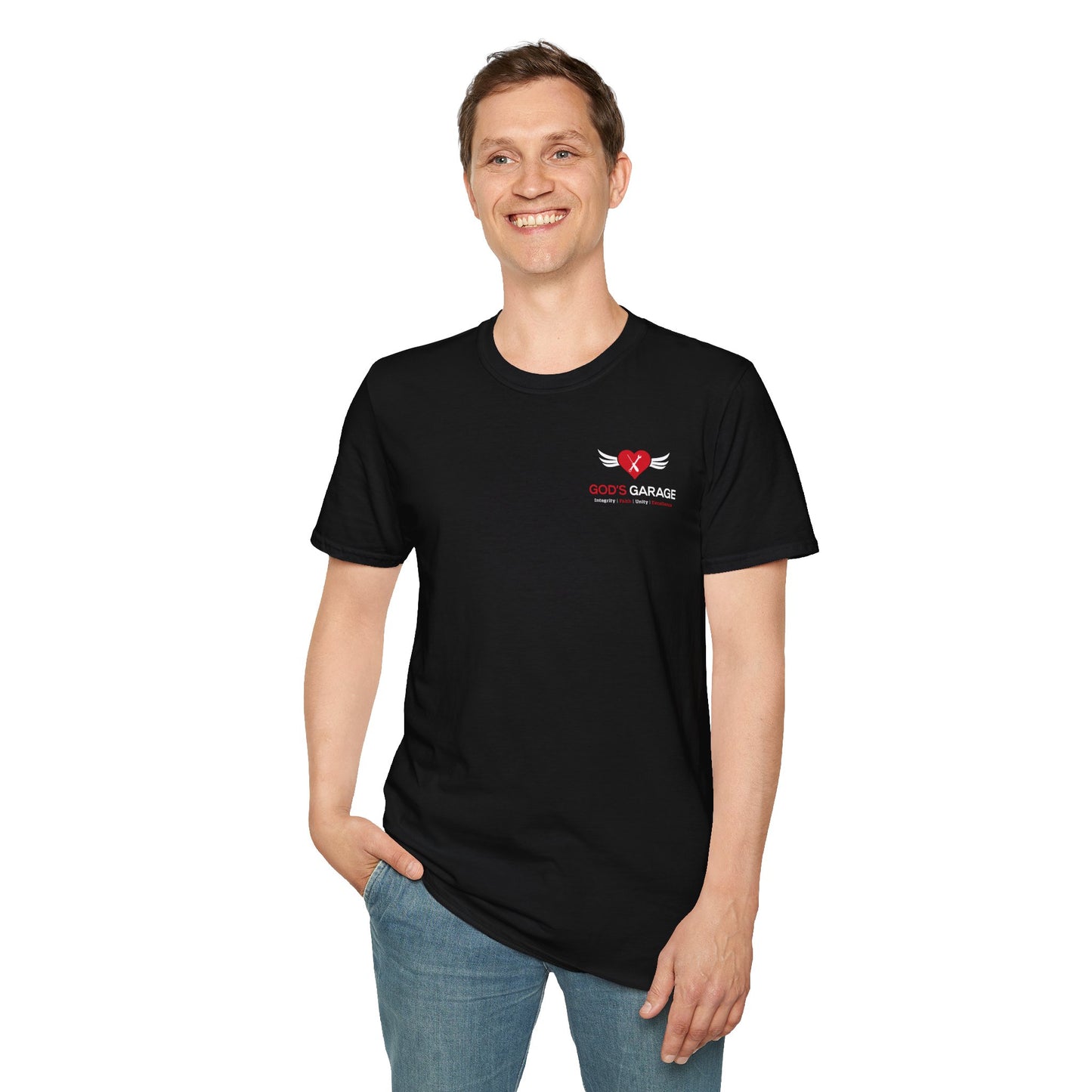 Galatians 6:9 | God’s Garage Unisex T-Shirt