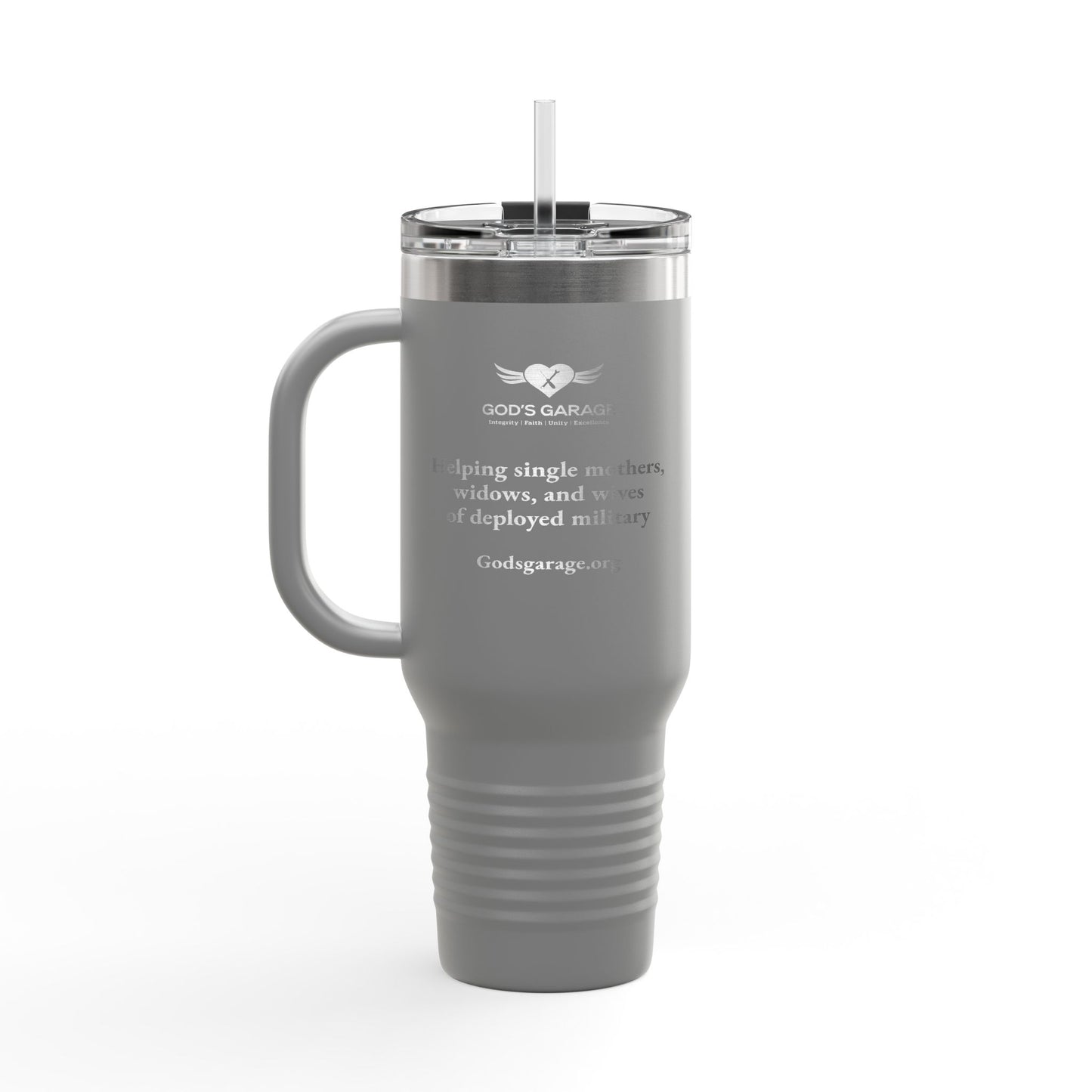 40oz Insulated Travel Mug with Handle