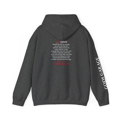 Faith & Service Hoodie | Amos 9:13