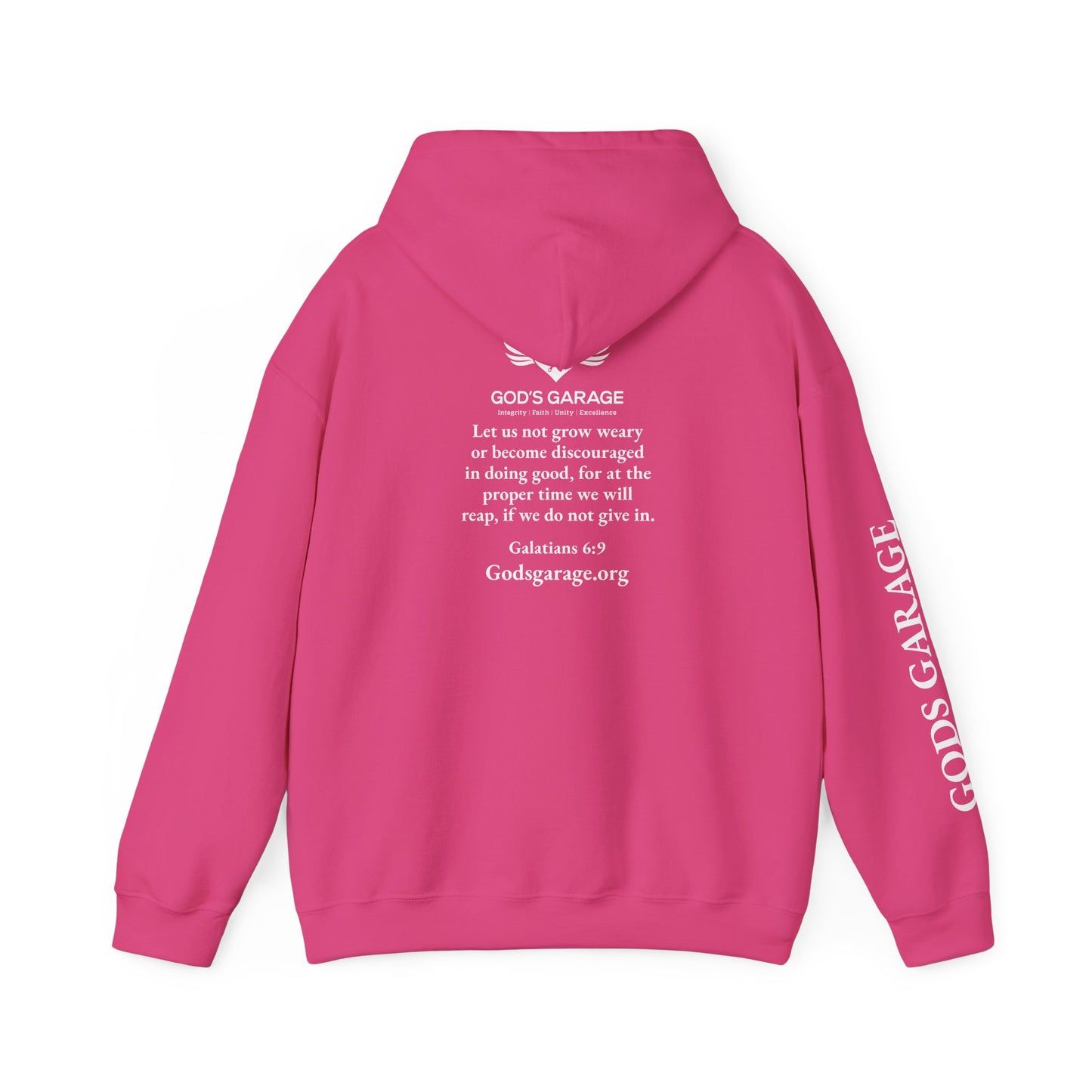 Faith & Service Hoodie | Galatians 6:9