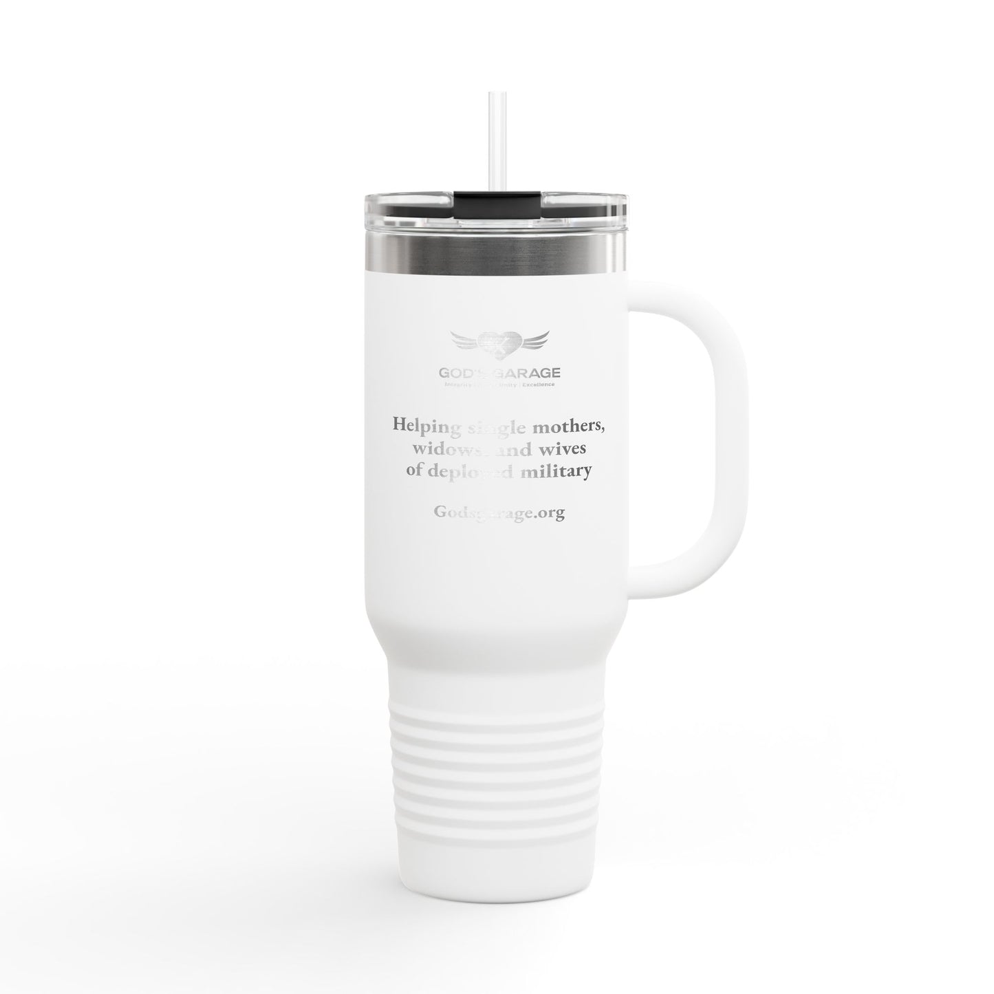 40oz Insulated Travel Mug with Handle