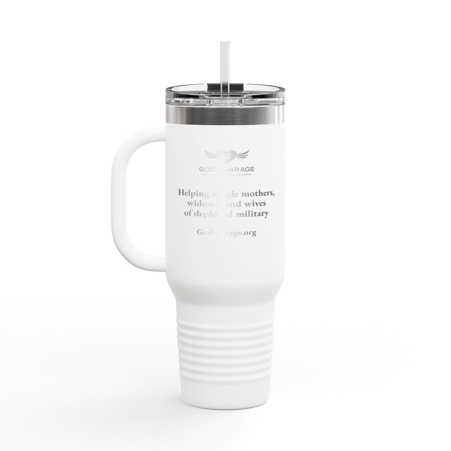 40oz Insulated Travel Mug with Handle
