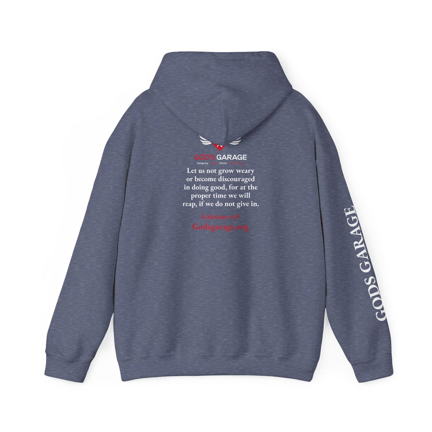 Faith & Service Hoodie | Galatians 6:9