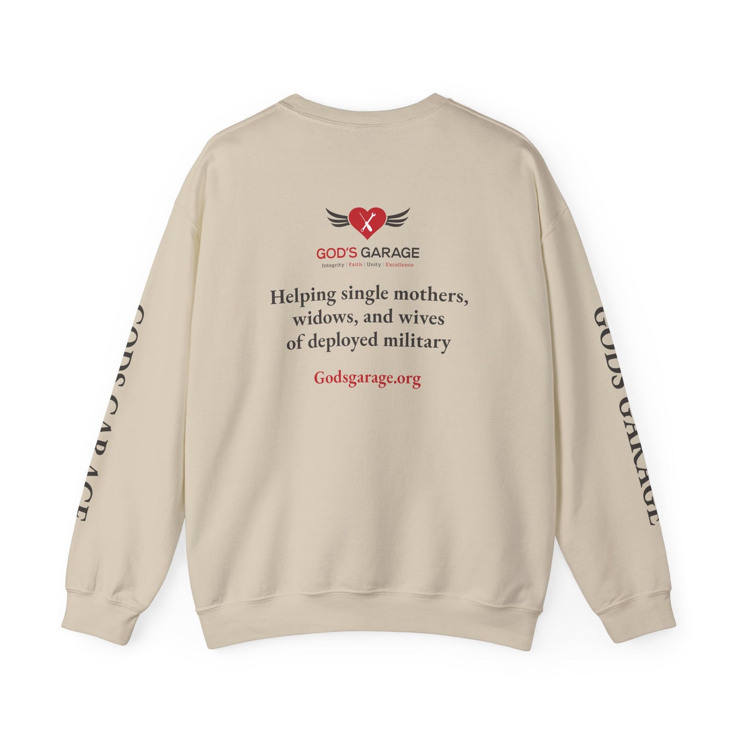 God's Garage Charity Crewneck Sweatshirt