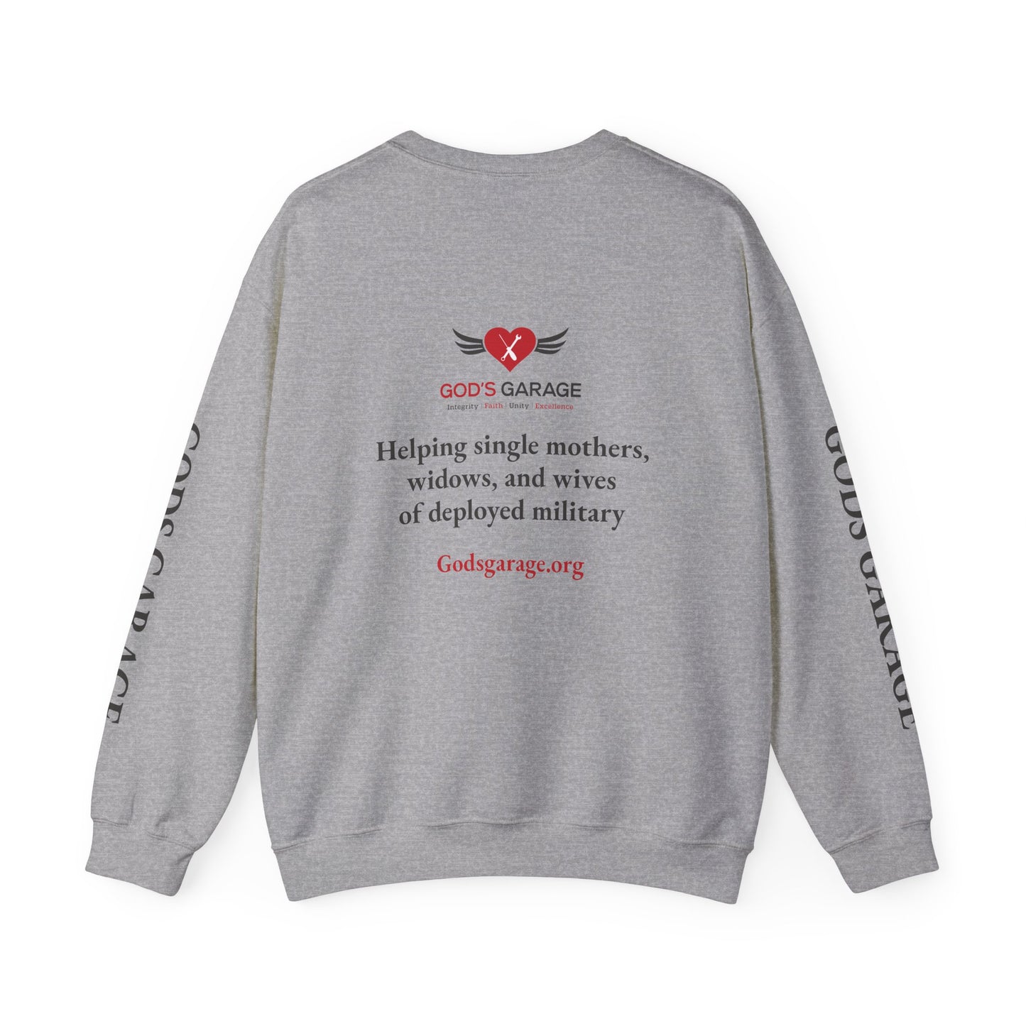 God's Garage Charity Crewneck Sweatshirt