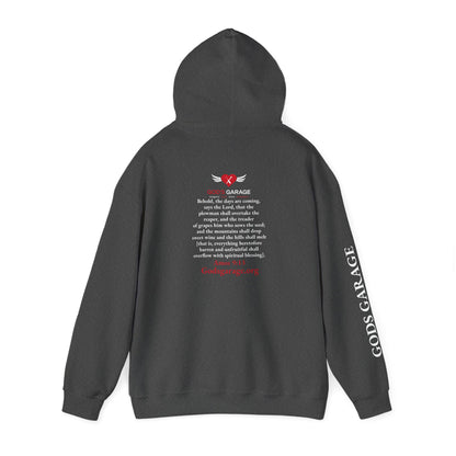Faith & Service Hoodie | Amos 9:13