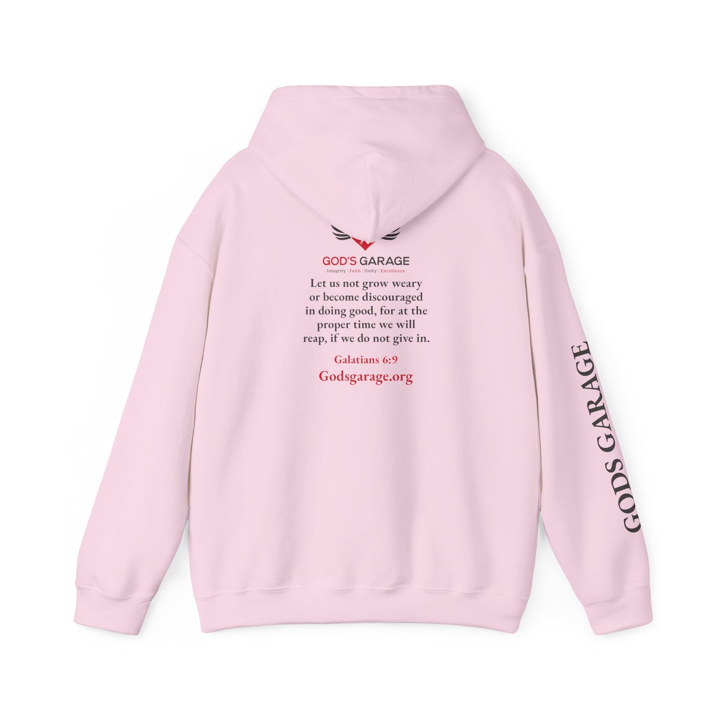 Faith & Service Hoodie | Galatians 6:9
